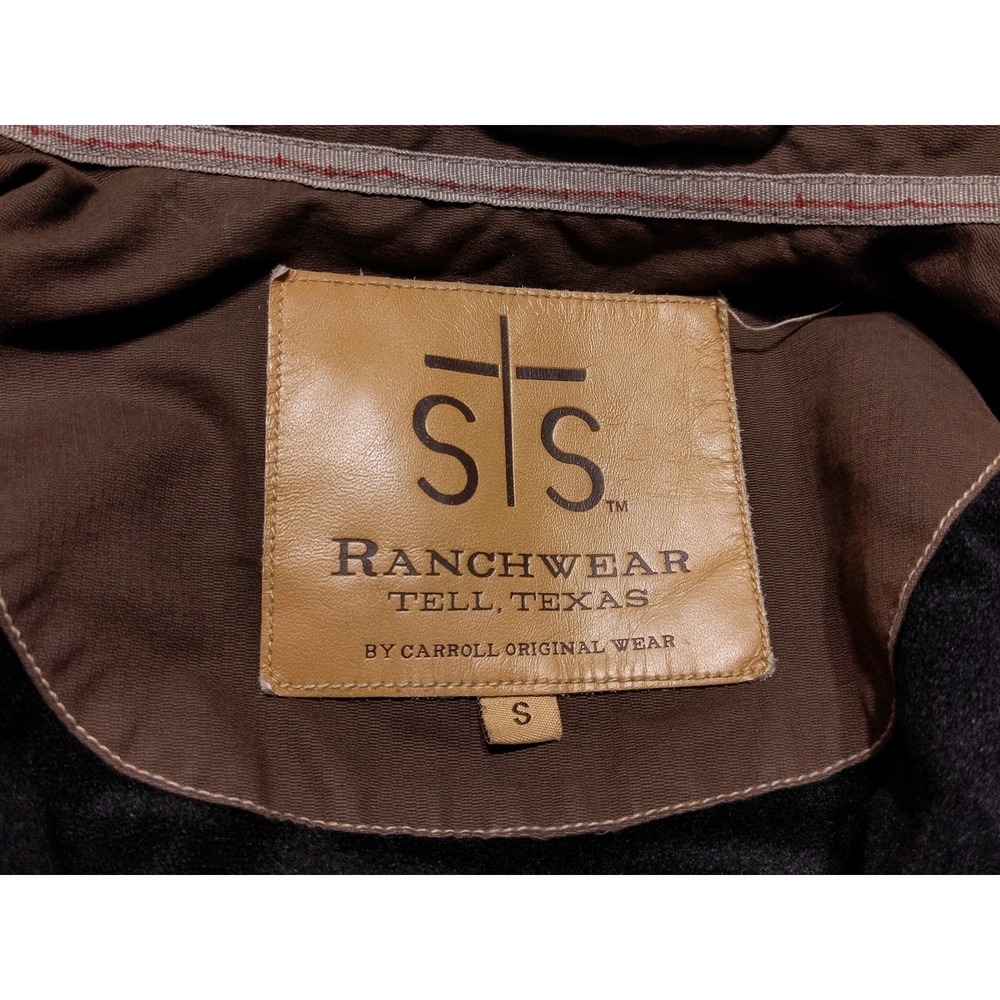 STS Ranchwear Sundance Canvas Jacket Carroll Original Wear Brown Men's Small S - Picture 2 of 13